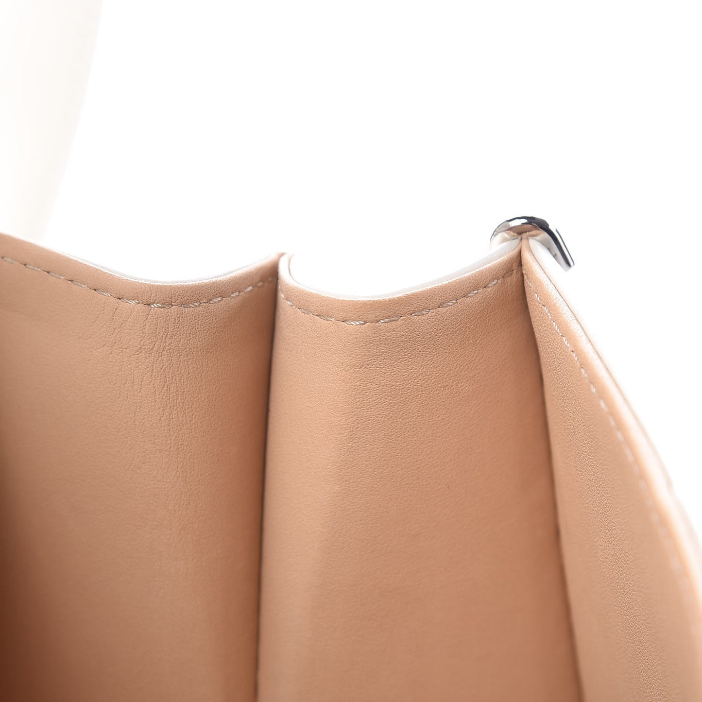 Calfskin Mini Brillant Satchel Ivory