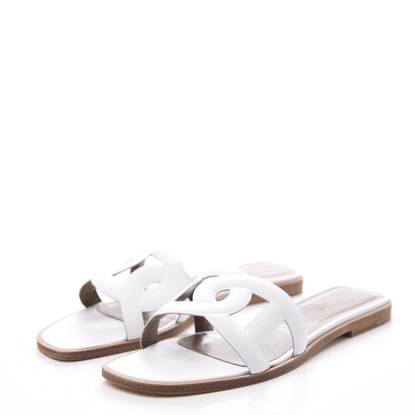 Calfskin Omaha Sandals 37.5 White