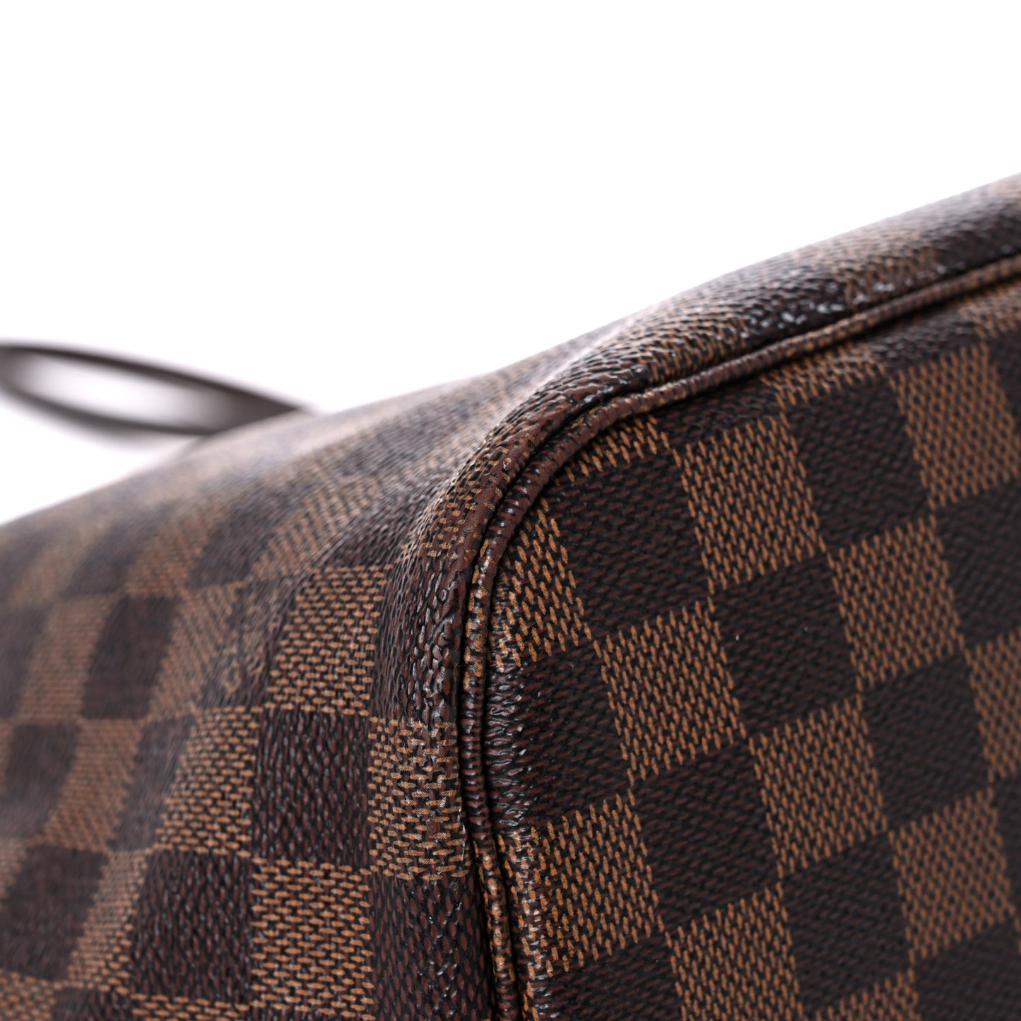 Damier Ebene Neo Neverfull MM Rose Ballerine