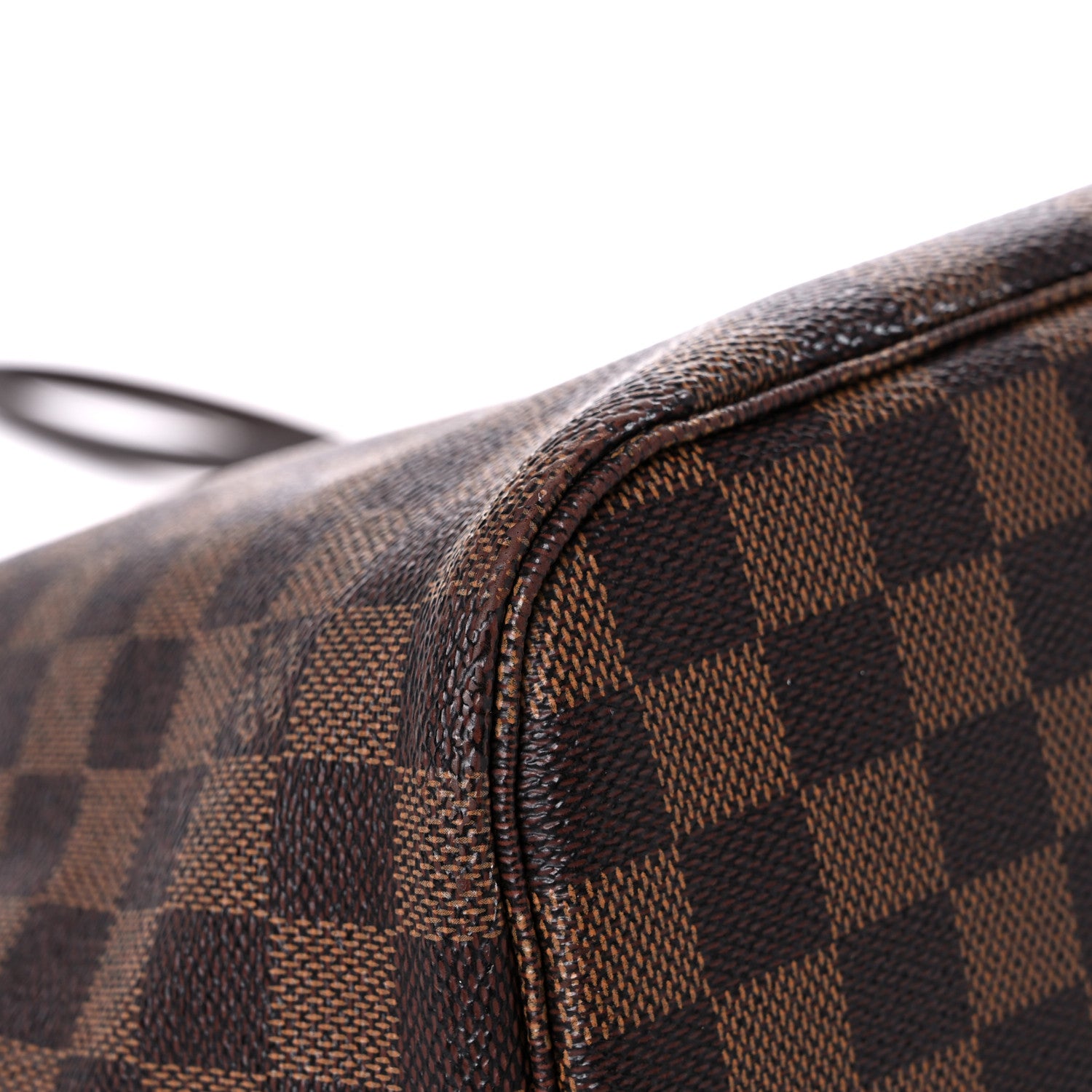 Louis Vuitton Damier Ebene Neo Neverfull MM Rose Ballerine 8 of 31