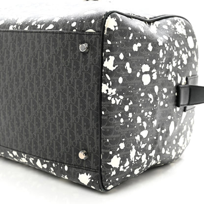 Christian Dior Homme Monogram Speckle Duffle Bag Grise 8 of 11