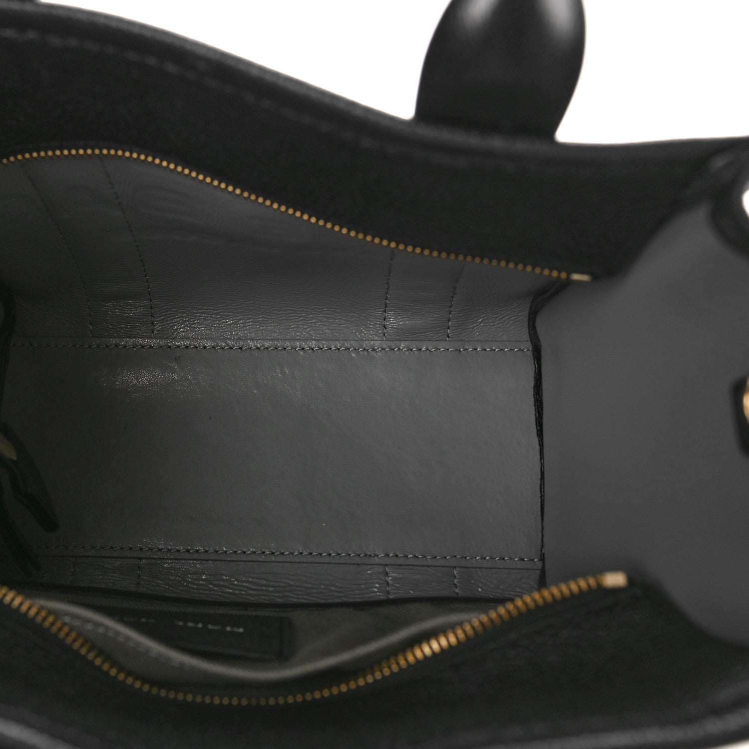 Marc Jacobs Grained Calfskin Small The Tote Bag Black 5 of 8