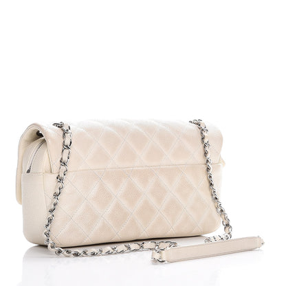 Chanel Caviar Medium Easy Flap Ivory 4 of 13