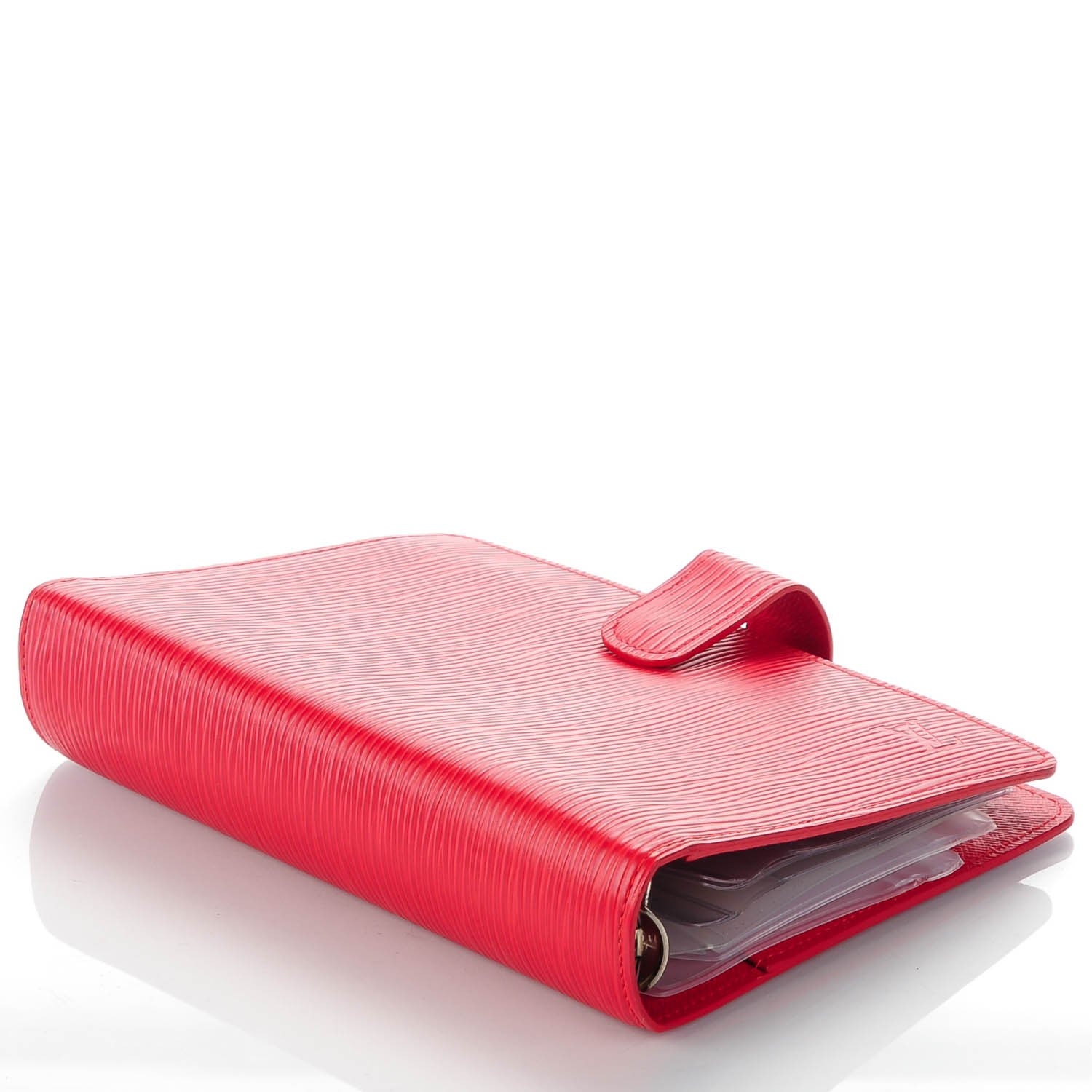Louis Vuitton Epi Medium Ring Agenda Cover Rouge 4 of 7