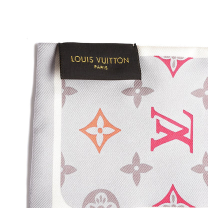 Louis Vuitton Silk Kamonogram Bandeau Corail 6 of 6