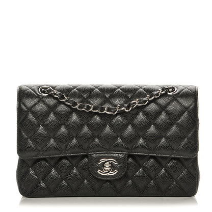 Chanel Caviar Quilted Medium Double Flap Black 1 of 8