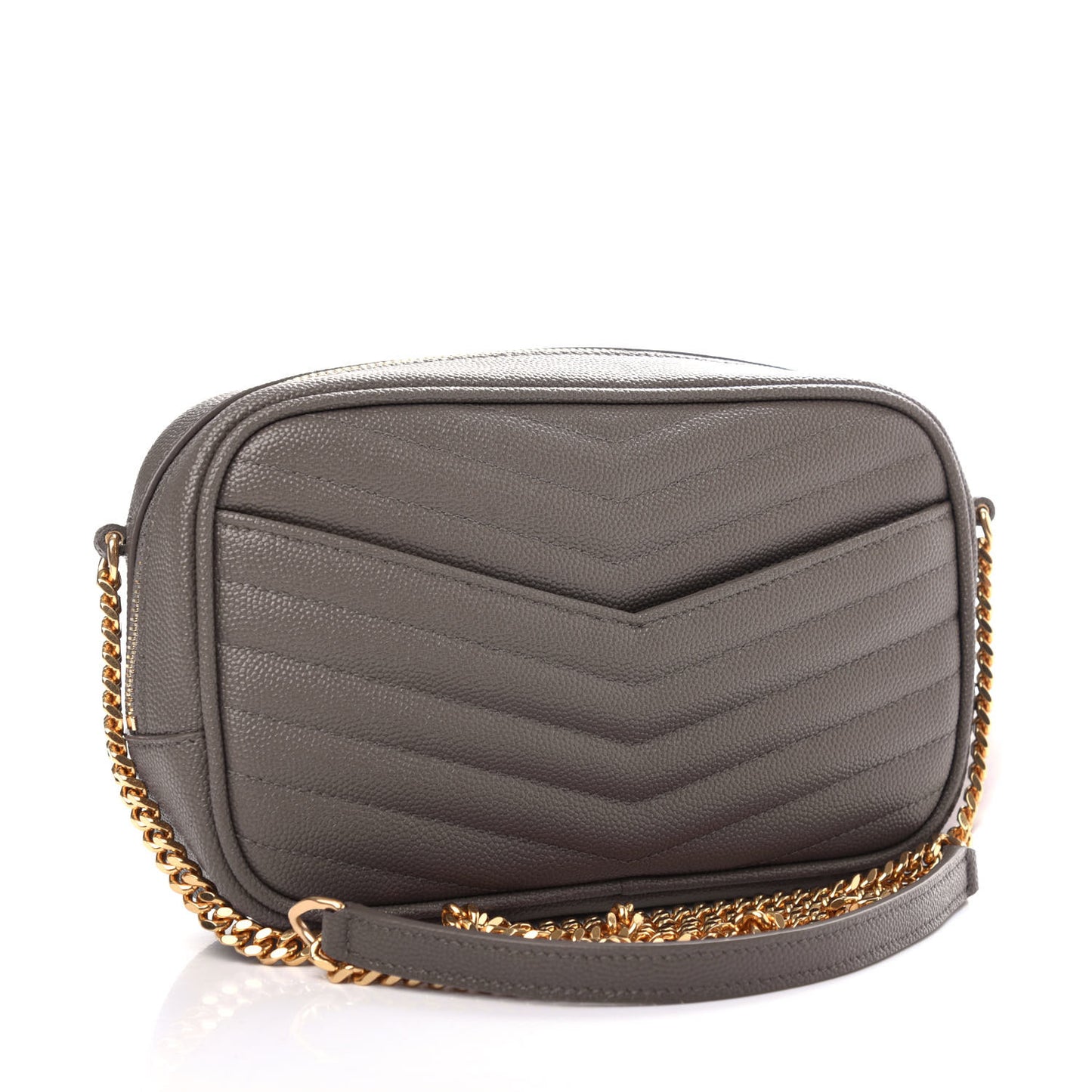 Grain De Poudre Matelasse Monogram Mini Lou Camera Bag Fog