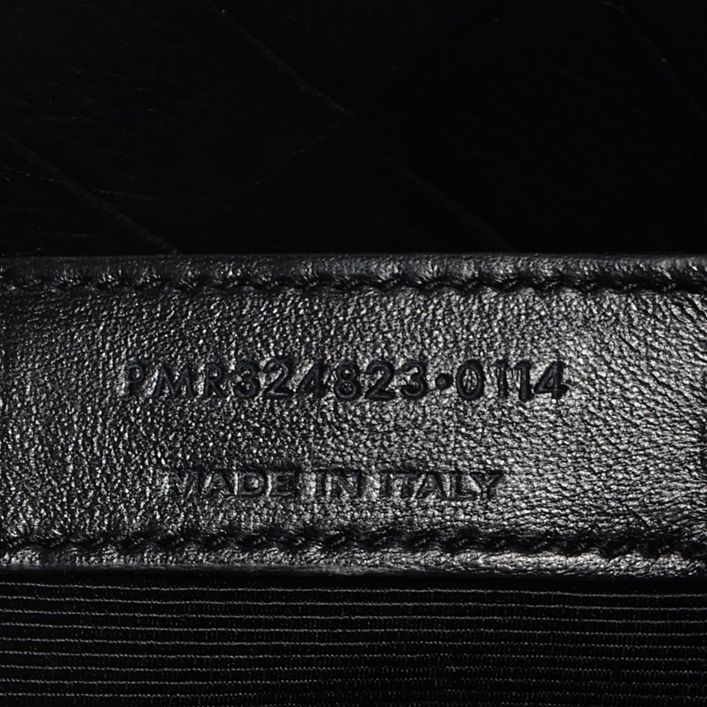 Calfskin Crocodile Embossed Small Sac de Jour Bag Black