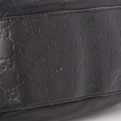 Gucci Guccissima Small Pelham Shoulder Bag Black 9 of 11