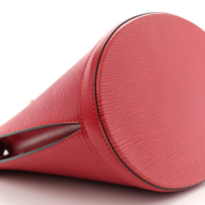 Louis Vuitton Epi Cluny Castillan Red 8 of 12