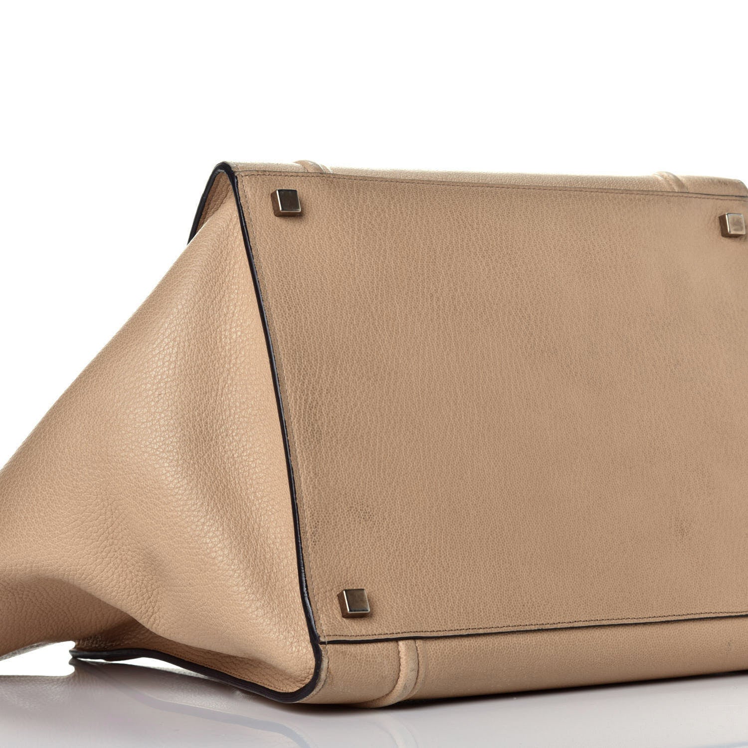 Celine Grained Calfskin Medium Phantom Luggage Dune 6 of 11