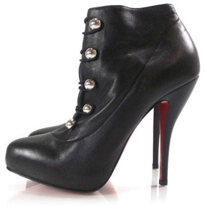 Christian Louboutin Leather Fifre Corset Booties 38.5 2 of 7