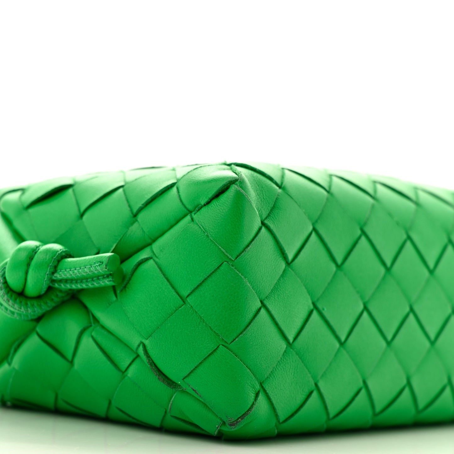 Nappa Intrecciato Mini Loop Camera Bag Parakeet