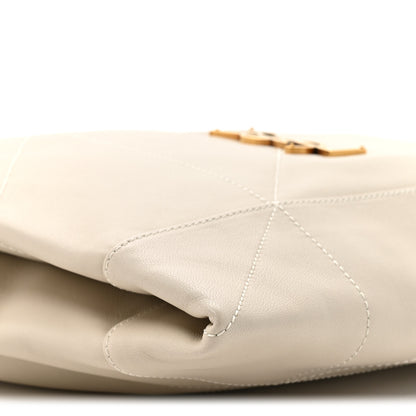 Saint Laurent Lambskin Matelasse Monogram Medium Jamie 4.3 Pochon Crema Soft 11 of 11