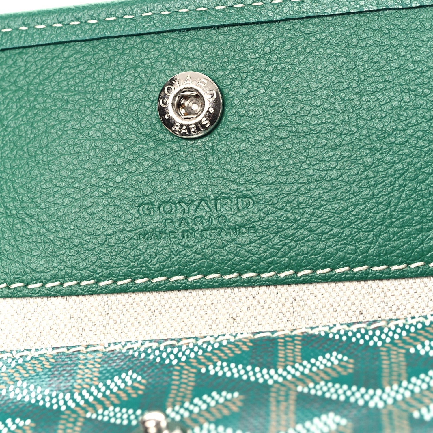 Goyard Goyardine Boheme Hobo Green 8 of 11