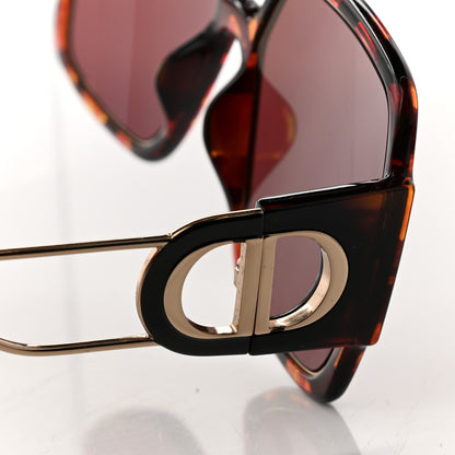Christian Dior Acetate Square 30 Montaigne 2 Sunglasses Tortoise 5 of 10