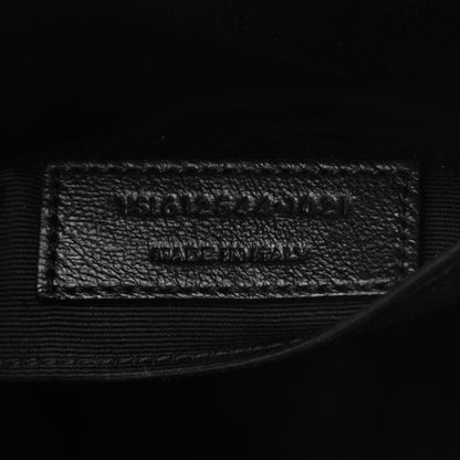 Saint Laurent Calfskin Matelasse Monogram Lou Camera Bag Black 6 of 10