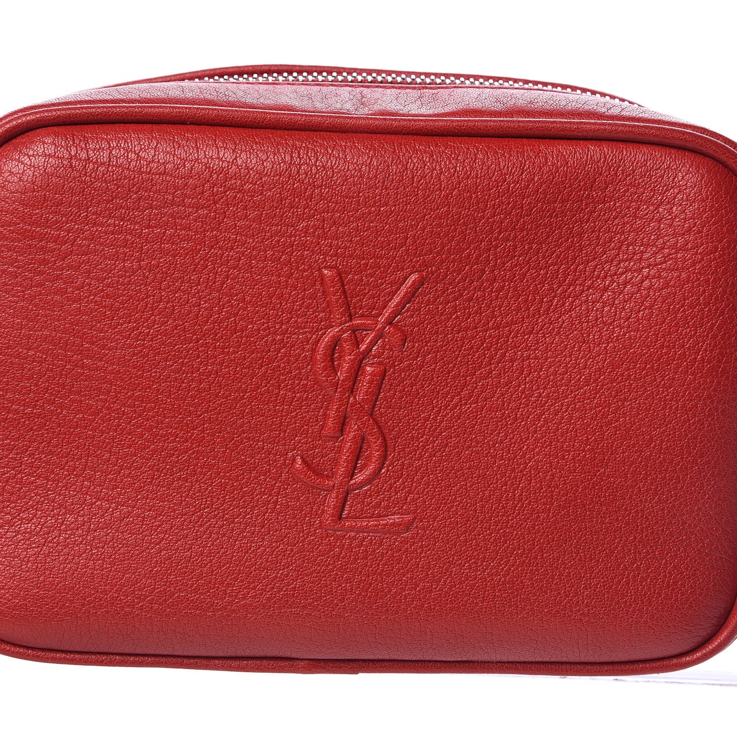 Lambskin Monogram Lou Belt Bag Red