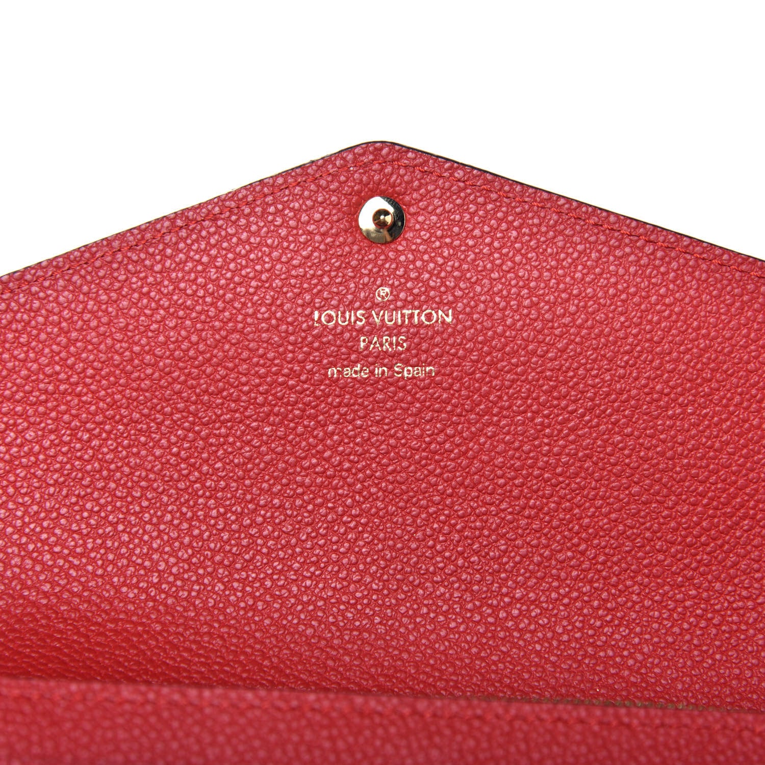 Louis Vuitton Empreinte Sarah Wallet NM Cherry 6 of 6