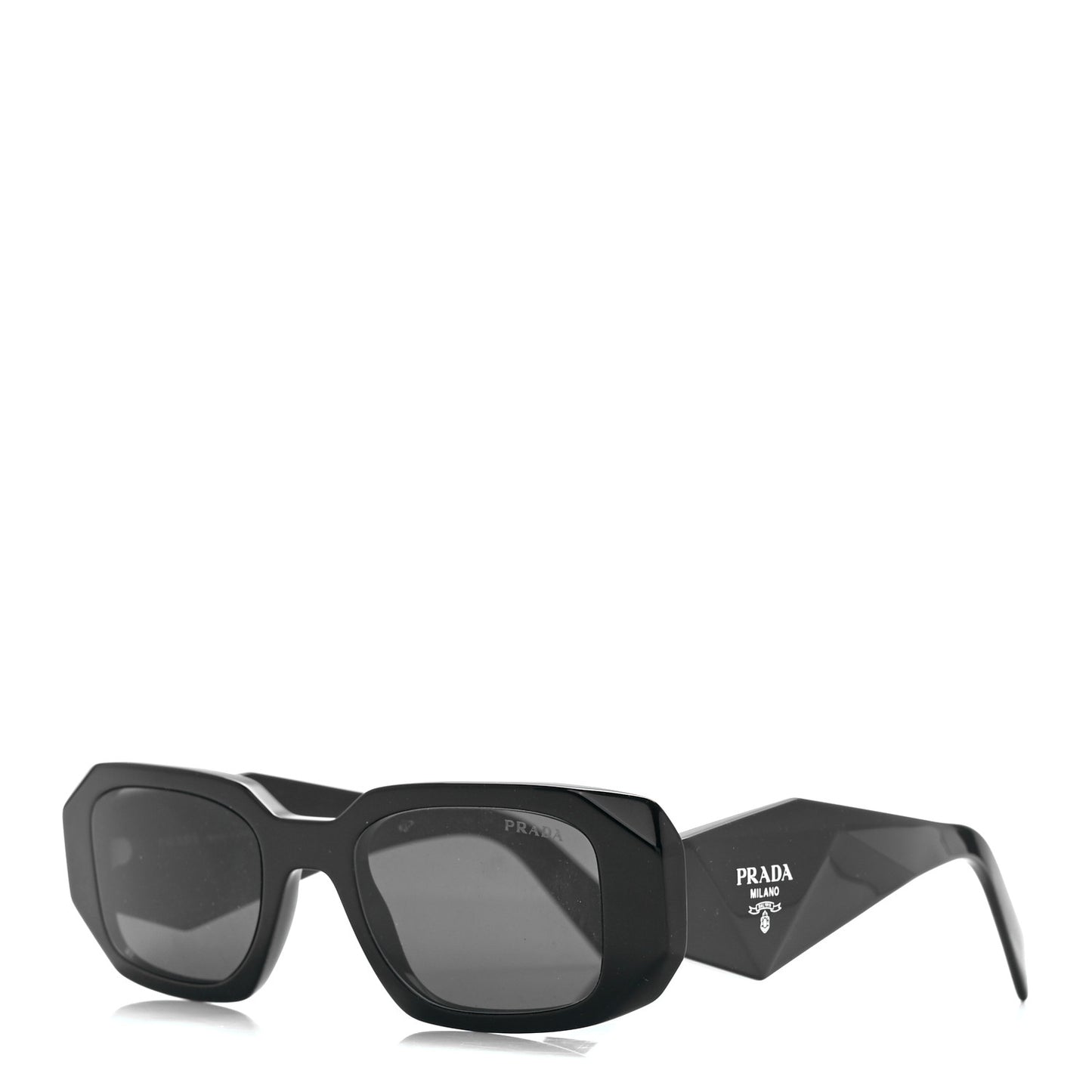 Acetate Symbole Sunglasses SPR 17W Black