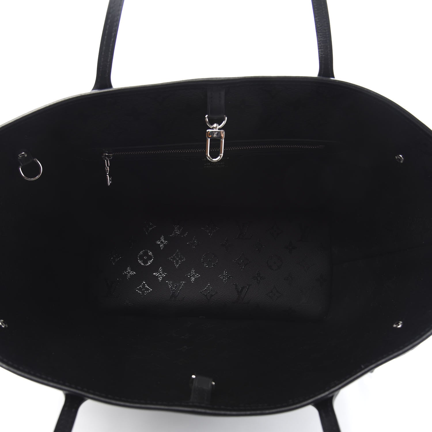 Louis Vuitton X UF Tufted Monogram Neverfull MM Black White 5 of 11