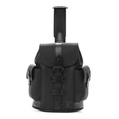 Louis Vuitton Taurillon Christopher XS Backpack Black 1 of 8