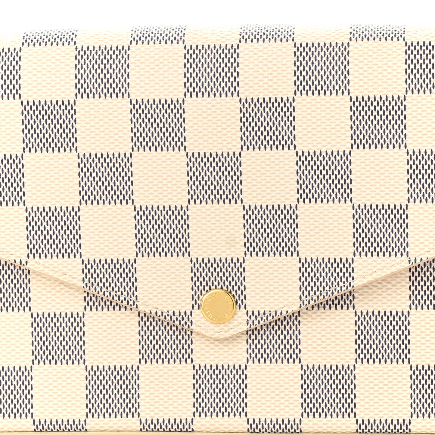 Damier Azur Felicie Strap & Go Eau de Rose