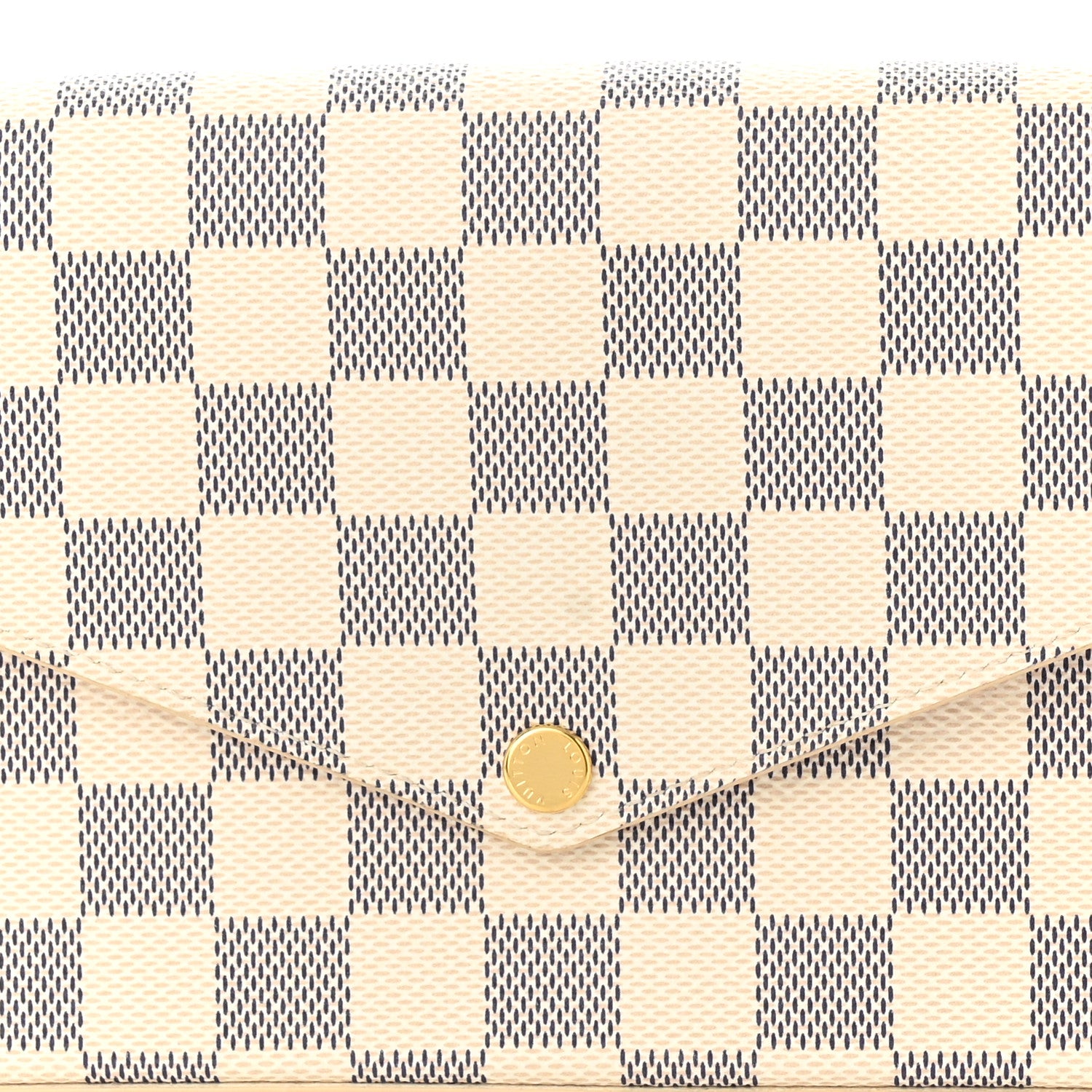 Louis Vuitton Damier Azur Felicie Strap & Go Eau de Rose 8 of 10