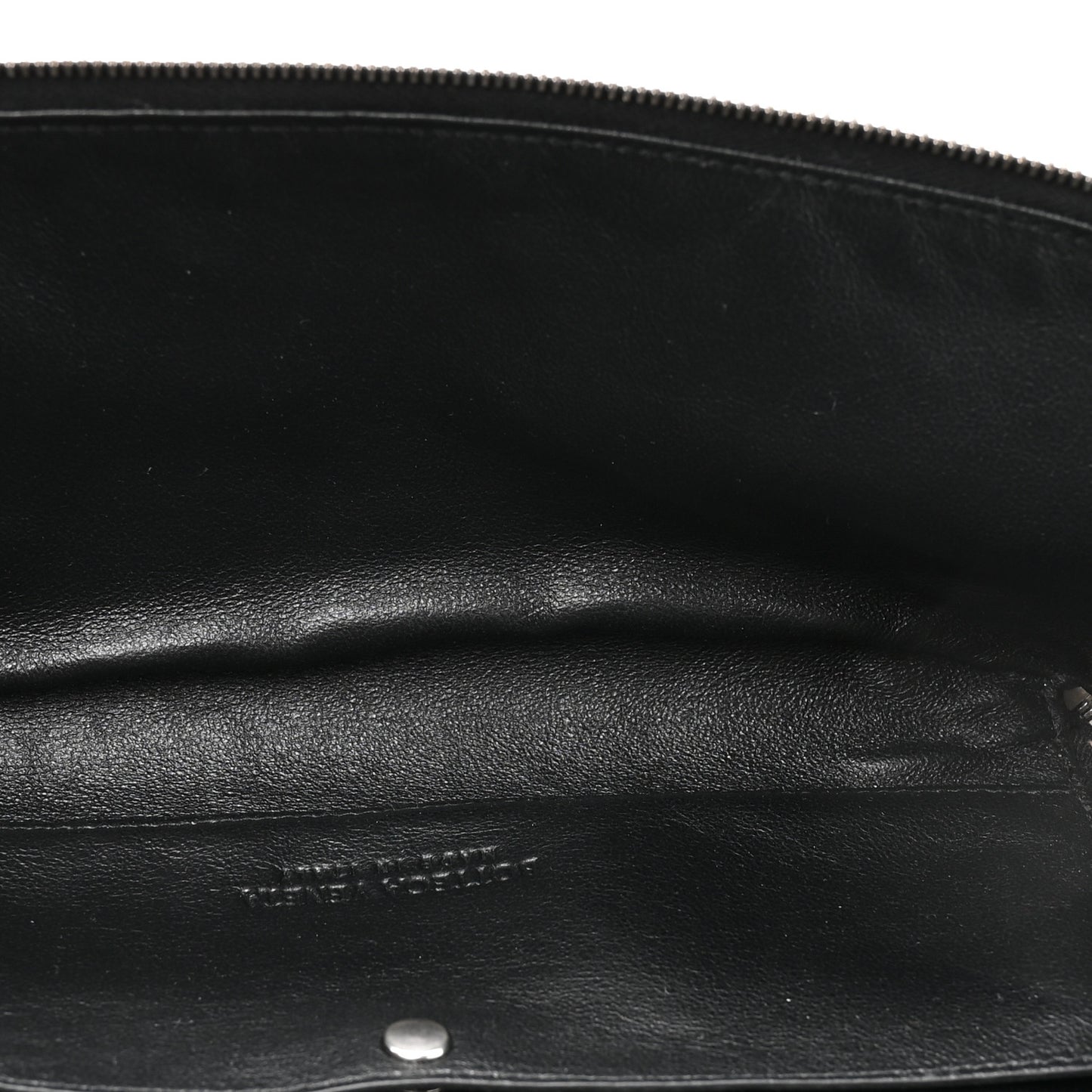 Calfskin Intarsio Toiletry Case Black