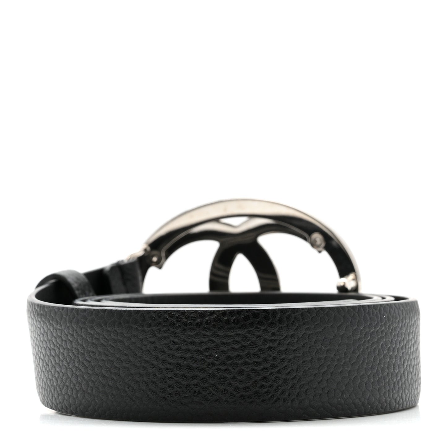 Caviar CC Quilted Belt 80 32 Black