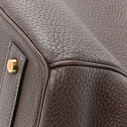Hermes Togo HAC Birkin 40 Chocolate 11 of 13