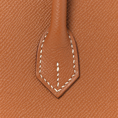 Hermes Epsom Birkin Sellier 25 Gold 10 of 34