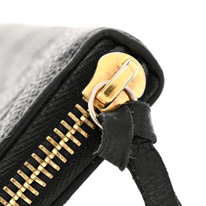 Louis Vuitton Empreinte Clemence Wallet Black 8 of 9