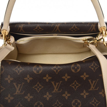 Louis Vuitton Grained Calfskin Monogram Double V Creme 7 of 14