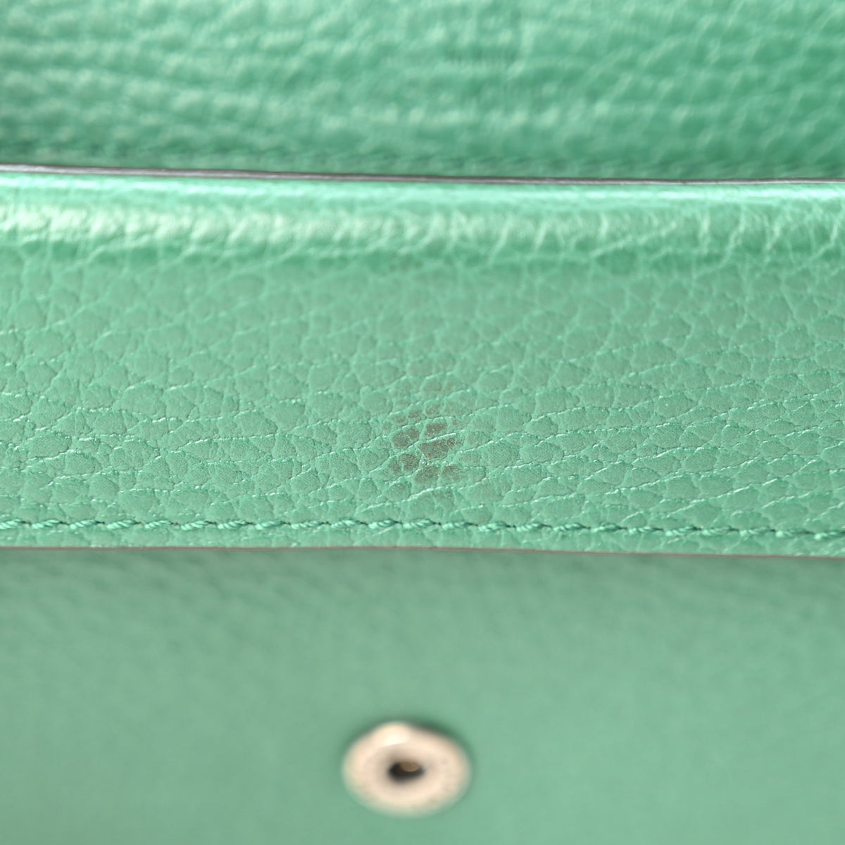 Gucci Calfskin Super Mini Dionysus Shoulder Bag Emerald 10 of 10