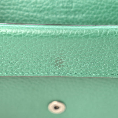 Gucci Calfskin Super Mini Dionysus Shoulder Bag Emerald 10 of 10