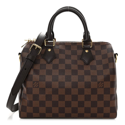Louis Vuitton Damier Ebene Speedy Bandouliere 25 1 of 9
