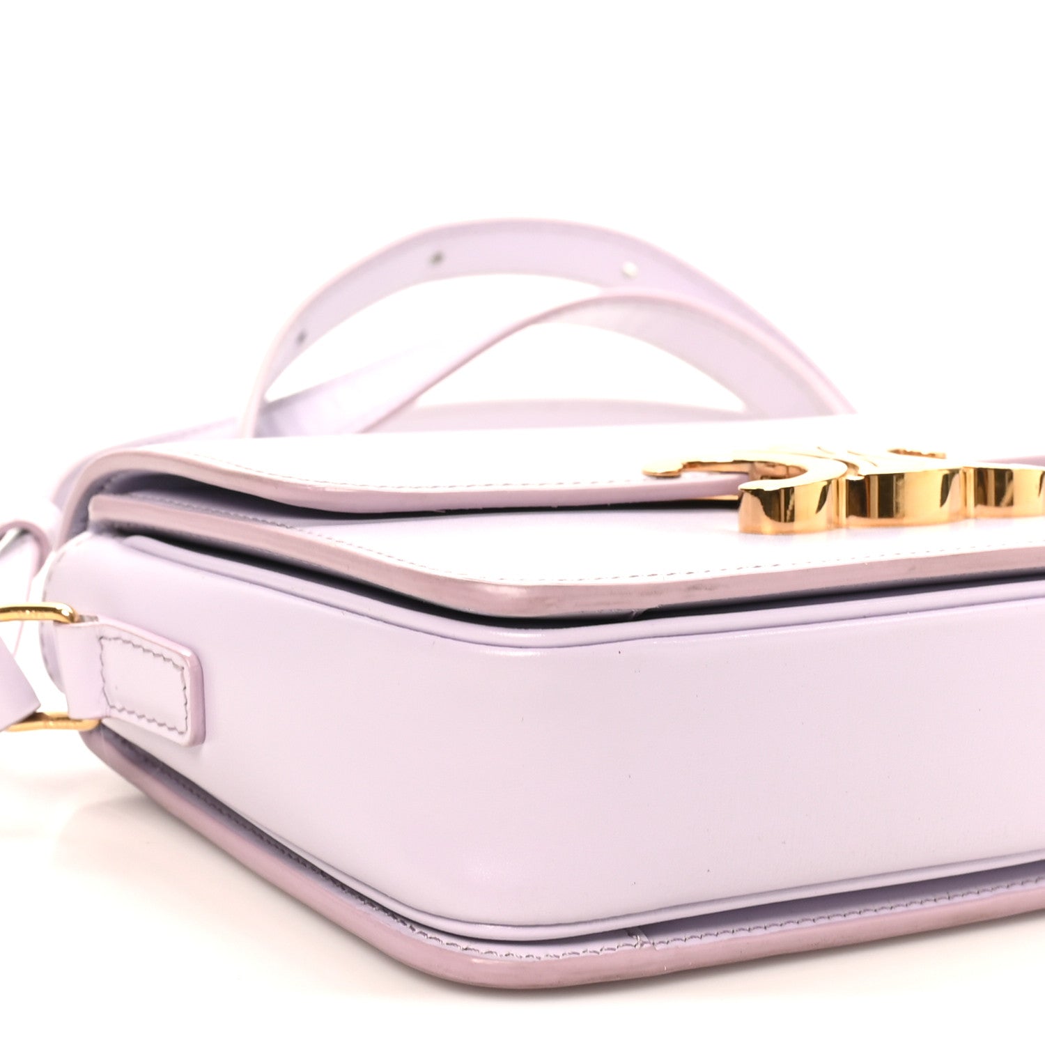 Celine Shiny Calfskin Teen Triomphe Light Lavender 8 of 9