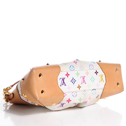 Louis Vuitton Monogram Multicolor Judy MM White 4 of 9