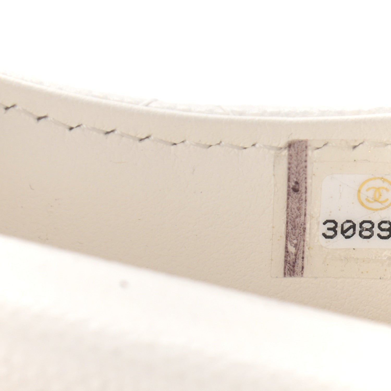 Chanel Caviar Quilted Airpods Pro Case White 7 of 8