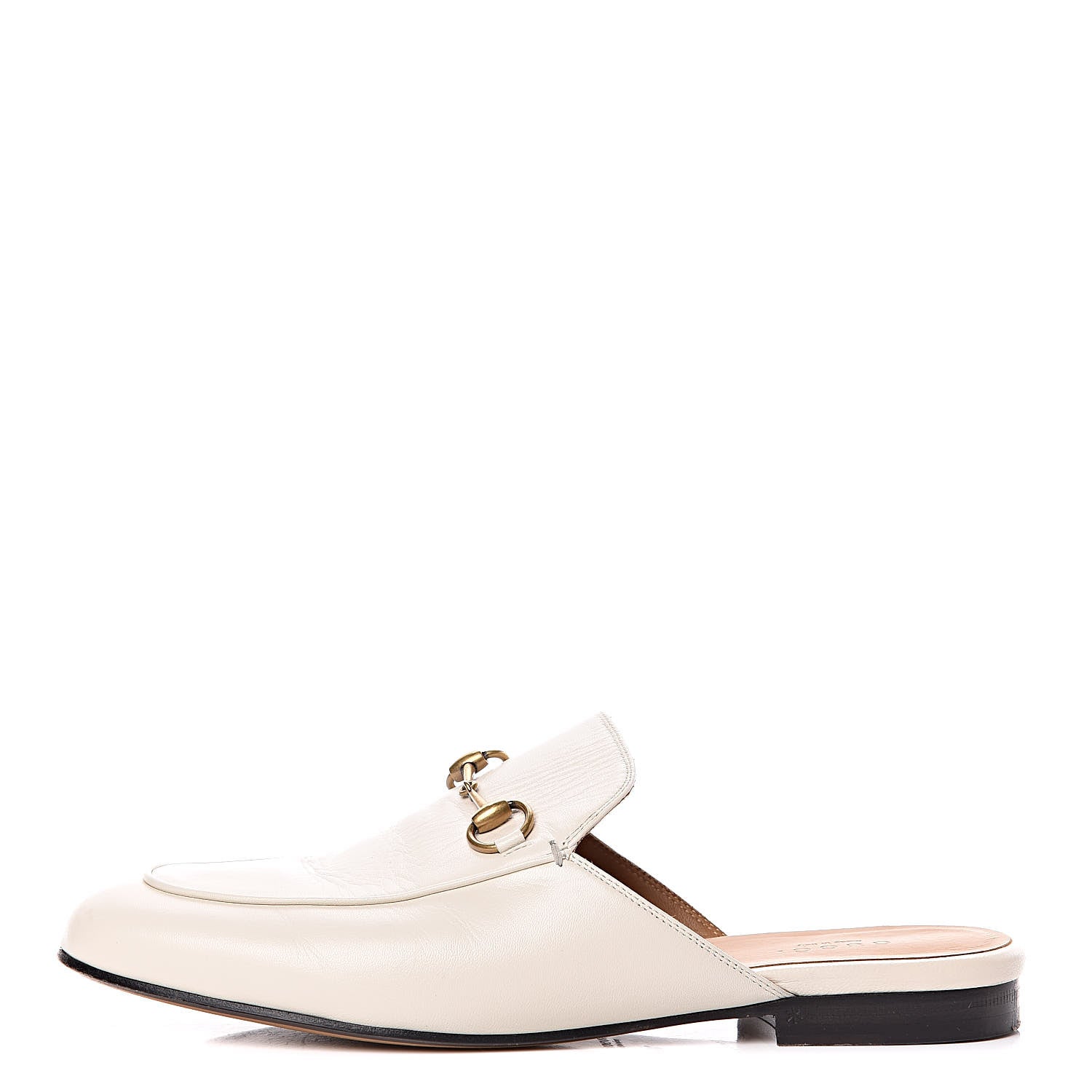 Gucci Malaga Kid Womens Princetown Slippers 38 Mystic White 1 of 15
