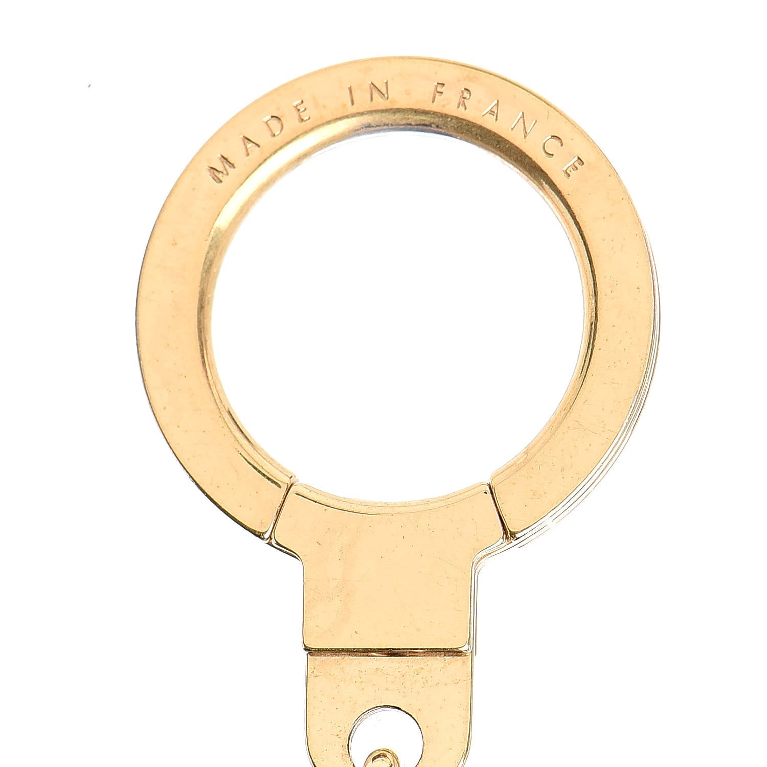Louis Vuitton Pochette Extender Key Ring Gold 3 of 3