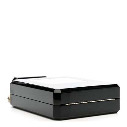Chanel Plexiglass Perfume Bottle Clutch  Black 4 of 11