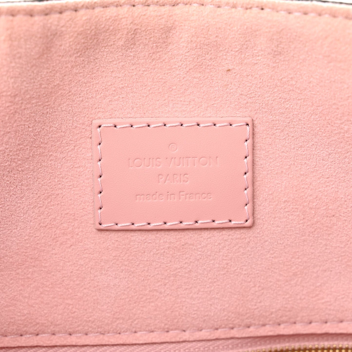 Damier Ebene Caissa Hobo Rose Ballerine
