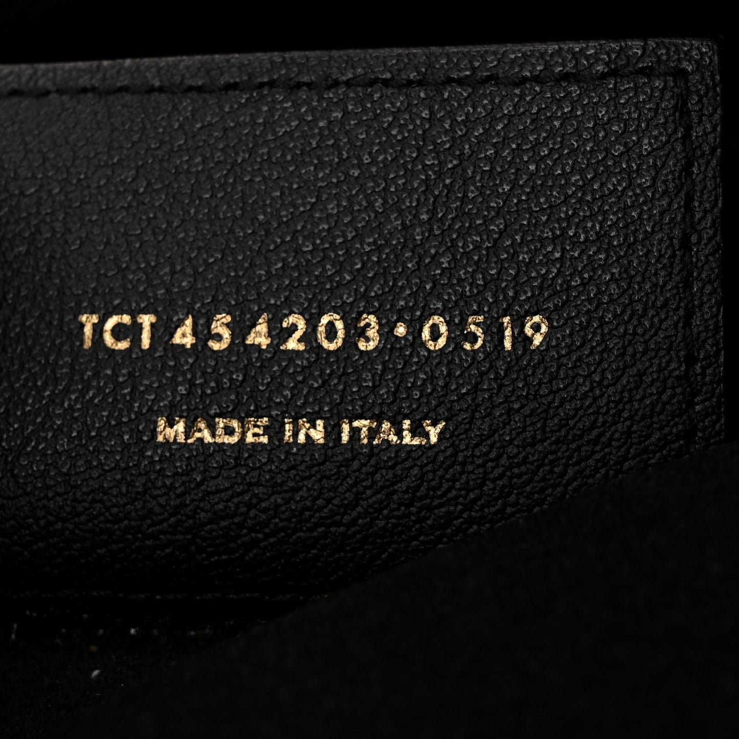 Calfskin Medium Shopping Tote Black