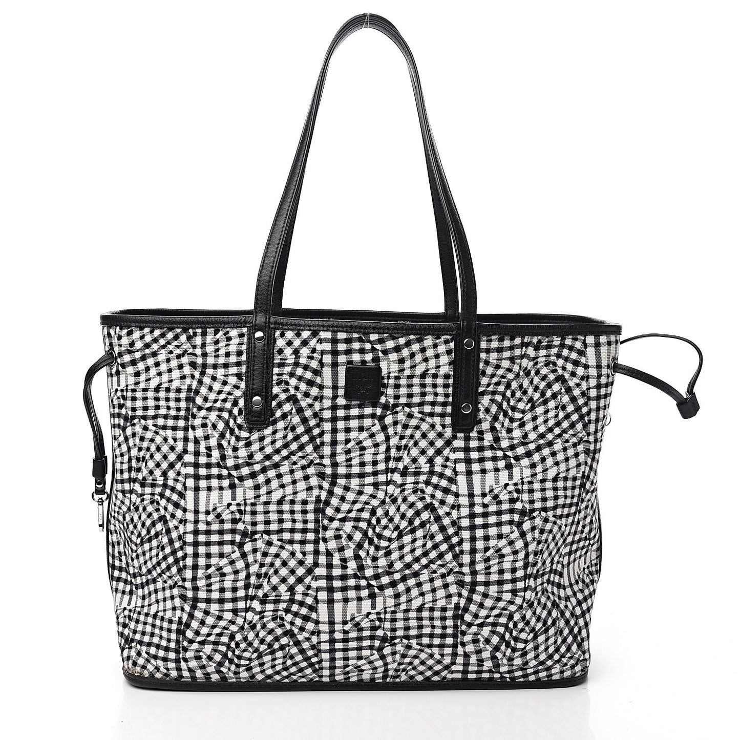 Visetos Medium Project Reversible Shopper Tote Black