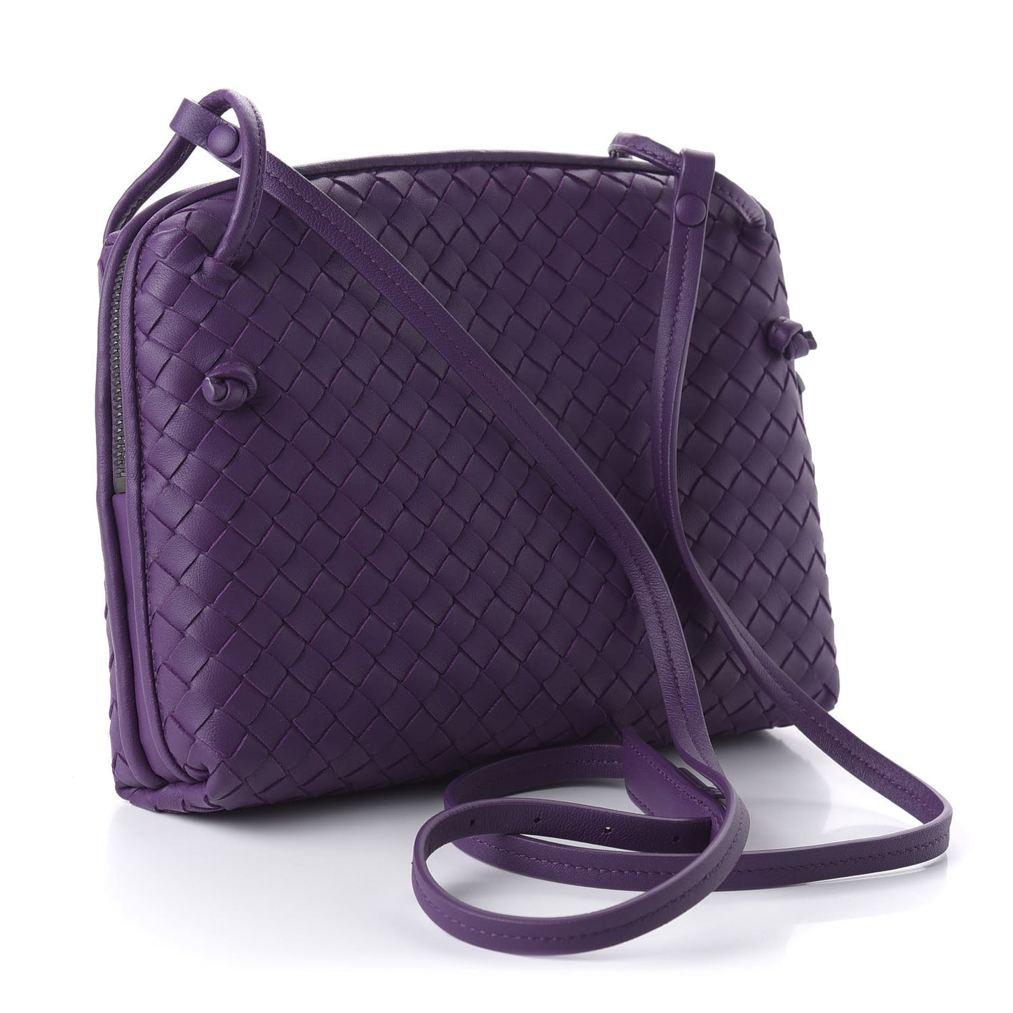 Nappa Intrecciato Pillow Crossbody Messenger Monalisa