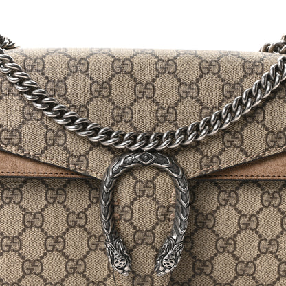 Gucci GG Supreme Monogram Small Dionysus Shoulder Bag Taupe 8 of 9
