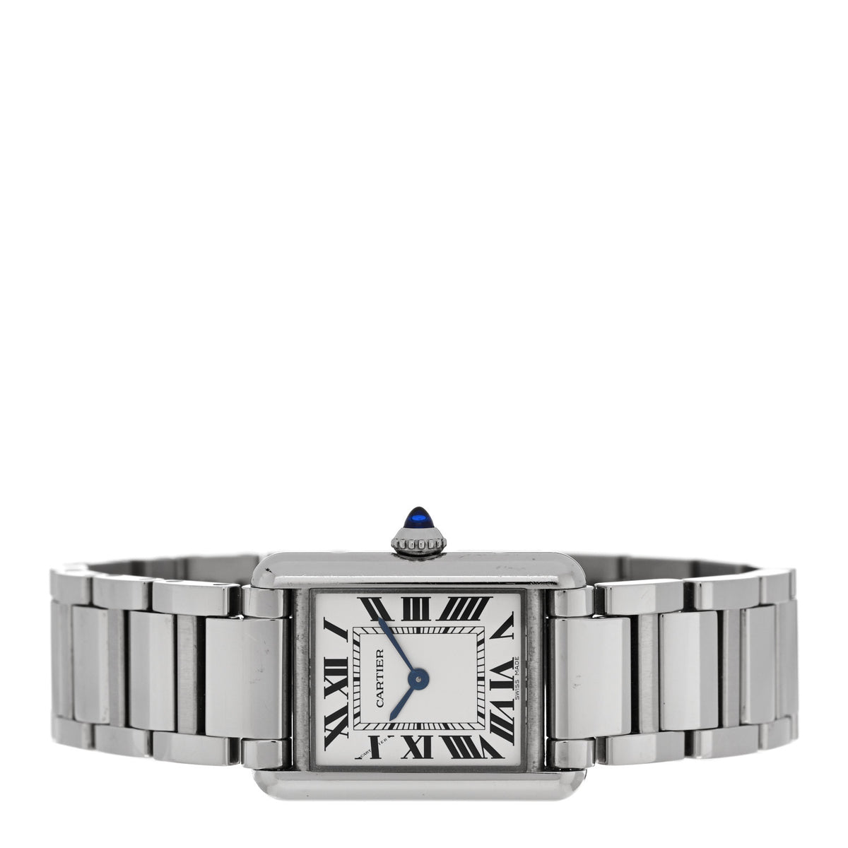 Cartier Stainless Steel 22mm Tank Must Quartz Watch 2 of 5