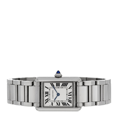 Cartier Stainless Steel 22mm Tank Must Quartz Watch 2 of 5